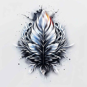 feathers tattoo design ideas unadorned subtle gradients shows endurance