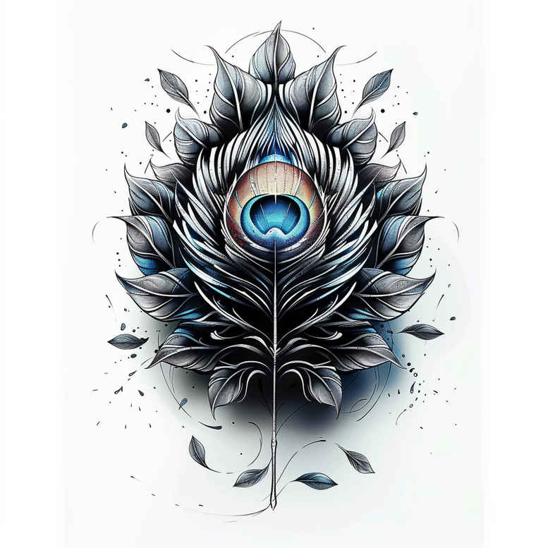 feathers tattoo design ideas gentle angle symbolic for hand