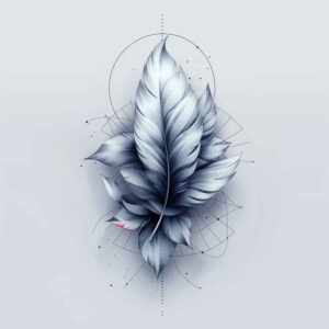 feathers tattoo design ideas simple dot tribal shows strength