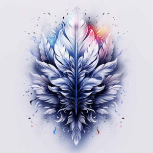feathers tattoo design ideas simple form tribal strength and power
