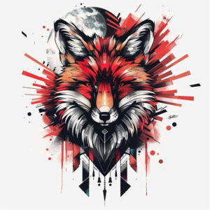 fox-native-tattoo-surrealism-esoteric-symbolism-for-lower-back – tattoo design ideas free ai generated – Gallery: foxes-inkby-ai