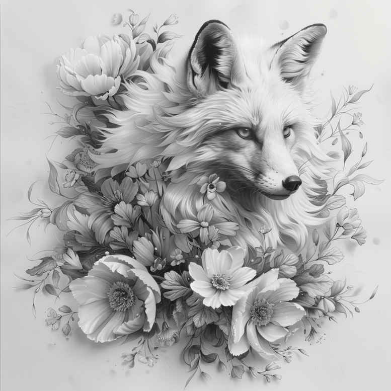 fox-outline-neotraditional-bold-color-blocks-for-lower-arm – tattoo design ideas free ai generated – Gallery: foxes-inkby-ai