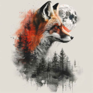 cunning-fox-neotraditional-dynamic-color-for-biceps – tattoo design ideas free ai generated – Gallery: foxes-inkby-ai