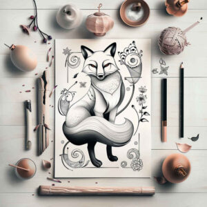 mystical-fox-surrealism-blurred-edges-for-inner-arm – tattoo design ideas free ai generated – Gallery: foxes-inkby-ai