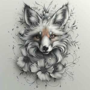 clever-fox-realism-real-life-shading-for-nape – tattoo design ideas free ai generated – Gallery: foxes-inkby-ai