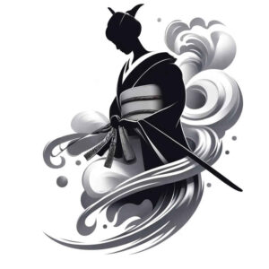 geisha tattoo design ideas macro serene for chest