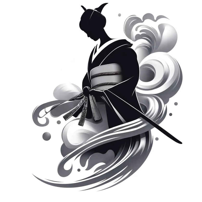 geisha tattoo design ideas macro serene for chest