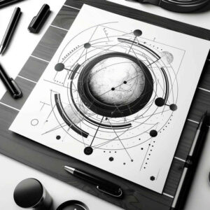 angular-tattoo – tattoo design ideas free ai generated – miniature – for-full-back – Gallery: geometric-inkby-ai