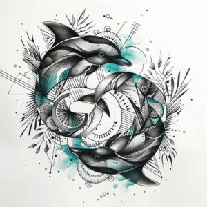 angular-tattoo – tattoo design ideas free ai generated – subtle – for-arm – Gallery: geometric-inkby-ai