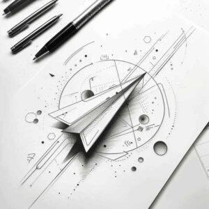continuous-line-tattoo – tattoo design ideas free ai generated – diminutive – for-scapula – Gallery: geometric-inkby-ai