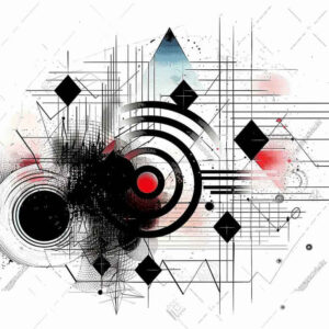 contour-tattoo – tattoo design ideas free ai generated – modest – for-wrist-side – Gallery: geometric-inkby-ai
