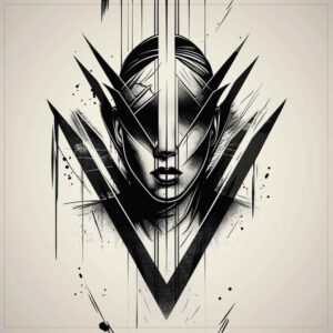 cube-tattoo – tattoo design ideas free ai generated – basic – for-arm – Gallery: geometric-inkby-ai