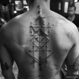 cube-tattoo – tattoo design ideas free ai generated – point-minimal – for-shin – Gallery: geometric-inkby-ai