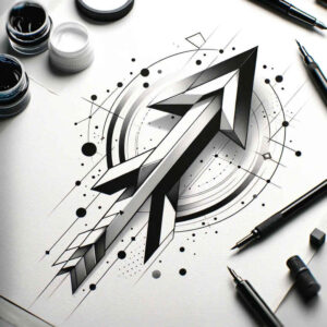 cube-tattoo – tattoo design ideas free ai generated – quiet-art – for-palm – Gallery: geometric-inkby-ai