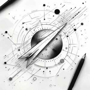 cube-tattoo – tattoo design ideas free ai generated – soft-curve – for-full-back – Gallery: geometric-inkby-ai