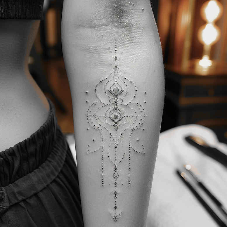 diamond-tattoo – tattoo design ideas free ai generated – elemental – for-shoulder – Gallery: geometric-inkby-ai
