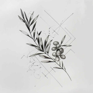 geometric-art-tattoo – tattoo design ideas free ai generated – fine-dot – for-shin – Gallery: geometric-inkby-ai