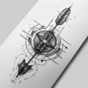 geometric-body-art – tattoo design ideas free ai generated – plain-tattoo – for-fingers – Gallery: geometric-inkby-ai