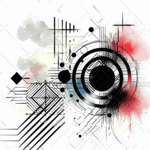geometric-composition – tattoo design ideas free ai generated – clean-lines – for-lower-back – Gallery: geometric-inkby-ai