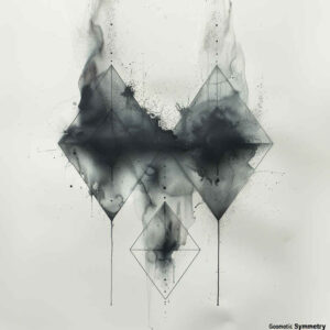geometric-expression – tattoo design ideas free ai generated – no-shading – for-stomach – Gallery: geometric-inkby-ai