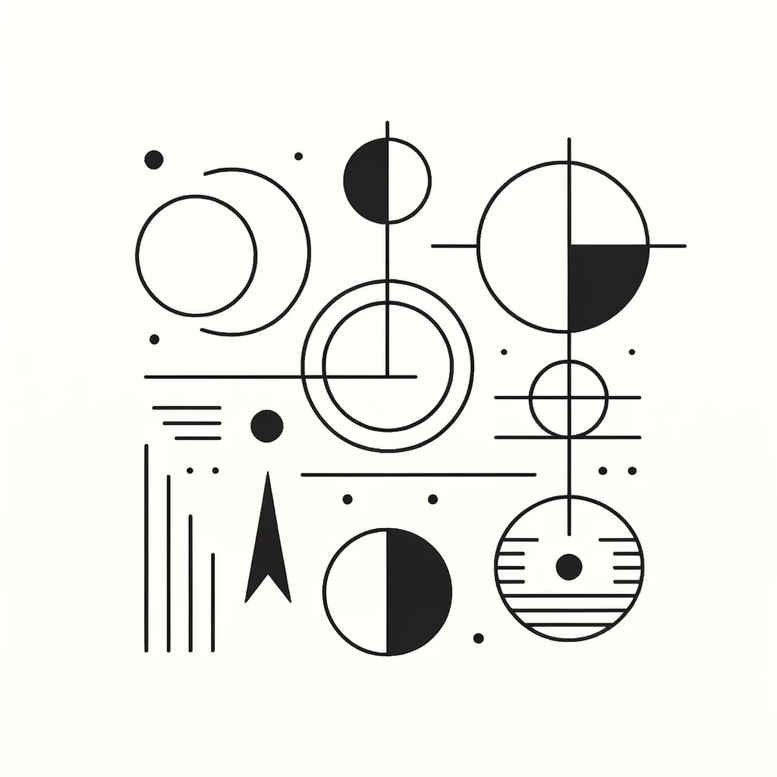 geometric-figure-tattoo – tattoo design ideas free ai generated – clean-stroke – for-lower-leg – Gallery: geometric-inkby-ai