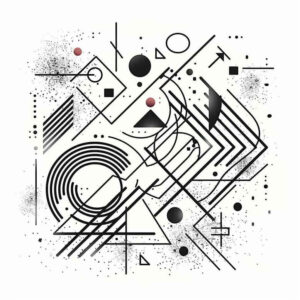 geometric-figure-tattoo – tattoo design ideas free ai generated – subtle-motif – for-upper-chest – Gallery: geometric-inkby-ai