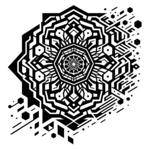 geometric-figure-tattoo – tattoo design ideas free ai generated – understated – for-toe – Gallery: geometric-inkby-ai