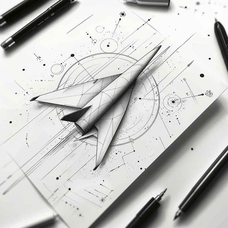 minimalist-geometric-design – tattoo design ideas free ai generated – discreet-mark – for-lower-leg – Gallery: geometric-inkby-ai