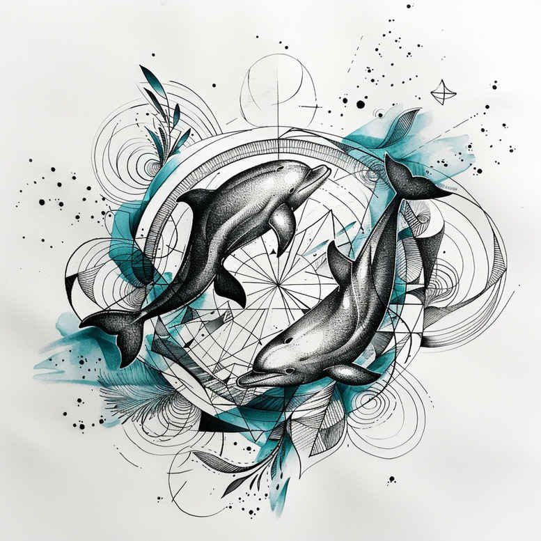 minimalist-tattoo – tattoo design ideas free ai generated – tiny-motif – for-knee – Gallery: geometric-inkby-ai