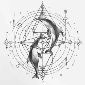 modern-geometric-tattoo – tattoo design ideas free ai generated – quiet – for-wrist – Gallery: geometric-inkby-ai