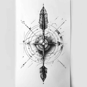 polygon-tattoo – tattoo design ideas free ai generated – refined-ink – for-hand – Gallery: geometric-inkby-ai