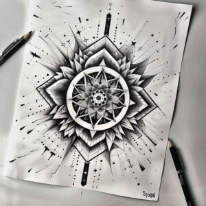 polygonal-tattoo – tattoo design ideas free ai generated – clean-shape – for-hand – Gallery: geometric-inkby-ai