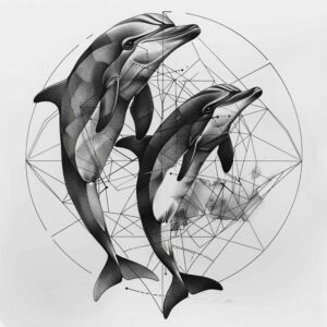 polygonal-tattoo – tattoo design ideas free ai generated – ultra-thin – for-inner-arm – Gallery: geometric-inkby-ai