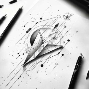 precise-lines-tattoo – tattoo design ideas free ai generated – minimal-texture – for-palm – Gallery: geometric-inkby-ai