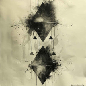 spatial-tattoo – tattoo design ideas free ai generated – basic – for-spine – Gallery: geometric-inkby-ai