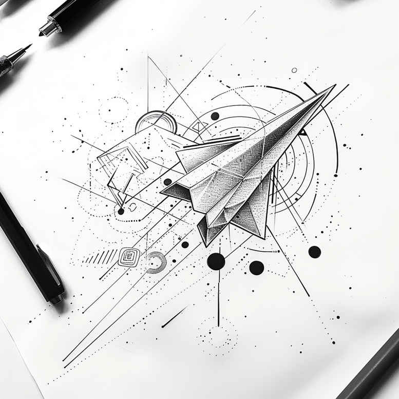 geometric tattoo design ideas rockabilly circle of life for shoulder blade