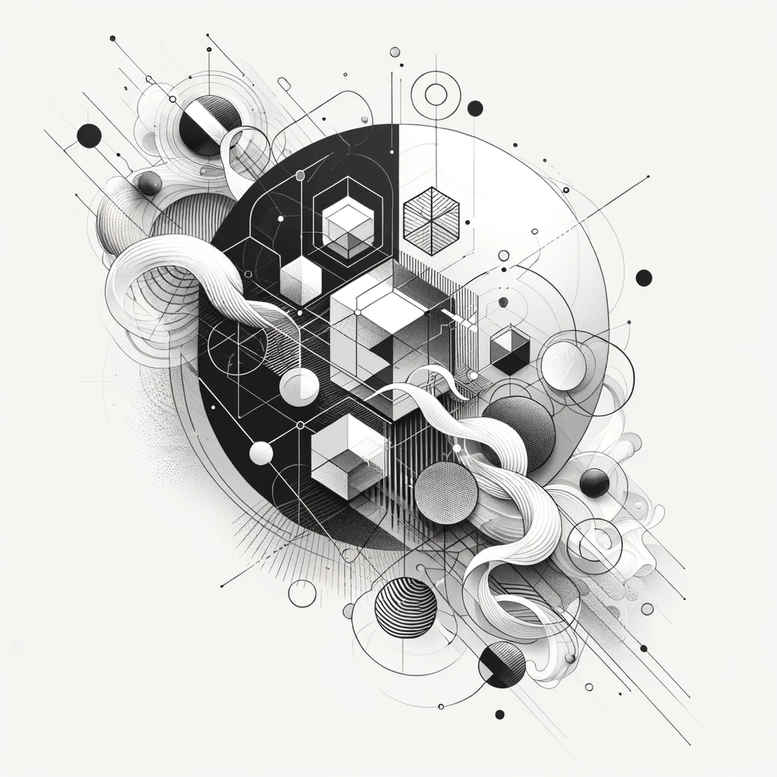 geometric tattoo design ideas prismatic circle of unity shows endurance