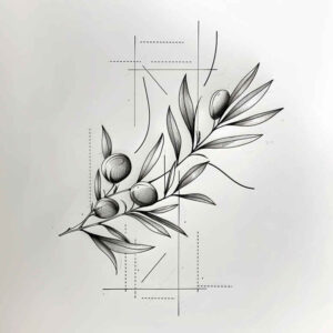 geometric tattoo design ideas cube circle of unity shows endurance