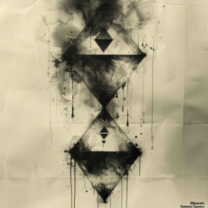 geometric tattoo design ideas pop culture cosmic for lower arm