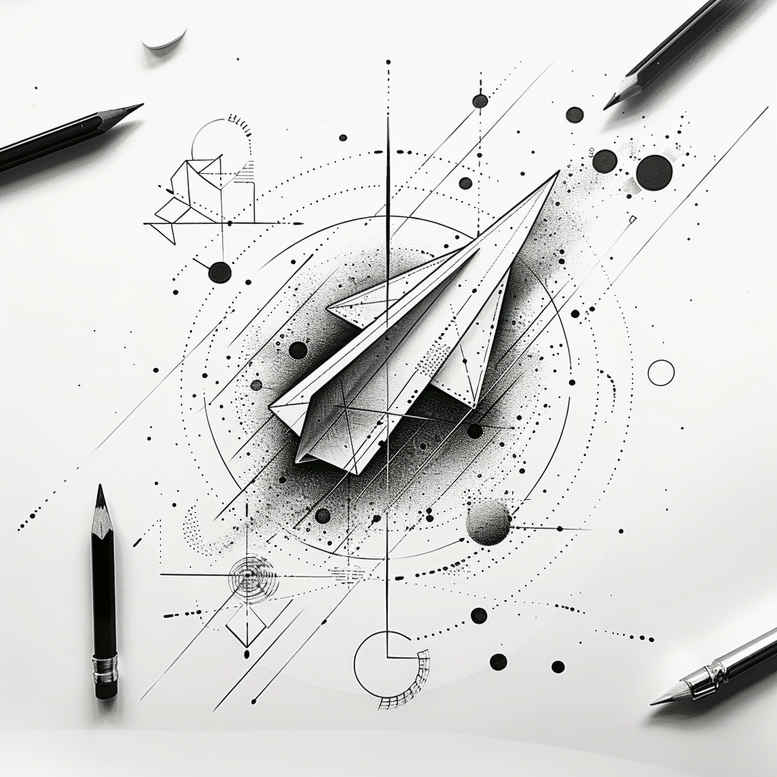 geometric tattoo design ideas vector lines geometric pattern symbol of perseverance