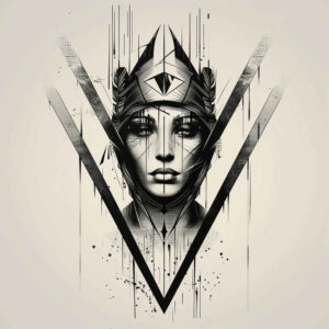 geometric tattoo design ideas geometric weave holy pattern for knee