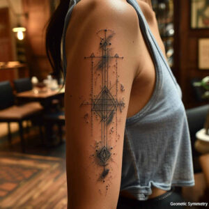 geometric tattoo design ideas geometric cluster mandala meaning determination