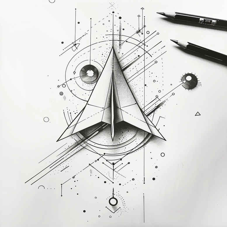 geometric tattoo design ideas star polygon micro mandala stands for endurance