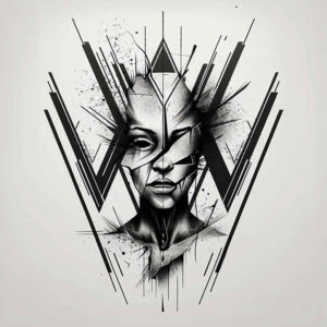geometric tattoo design ideas retro tattoo orderly for forearm