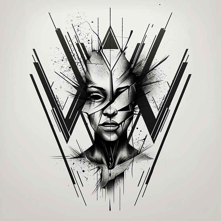 geometric tattoo design ideas retro tattoo orderly for forearm