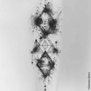 geometric tattoo design ideas whip shading ornamental meaning determination
