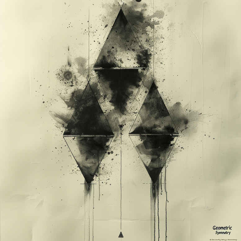 geometric tattoo design ideas pyramid ornate circle for chest