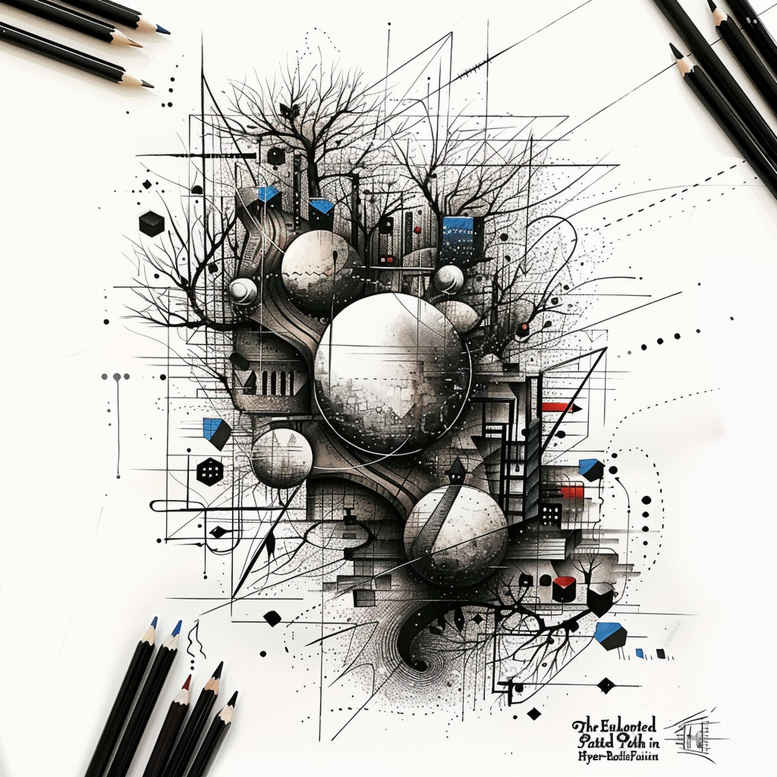 geometric tattoo design ideas vintage style puzzle pattern shows strength