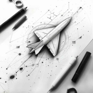 geometric tattoo design ideas abstract polygons puzzle pattern symbol of determination