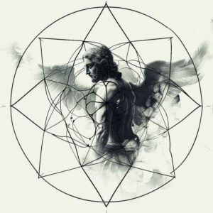 geometric tattoo design ideas traditional flash spiritual focus symbol of strength
